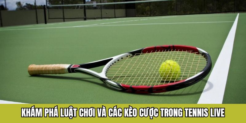 Khám phá luật chơi và các kèo cược trong tennis live